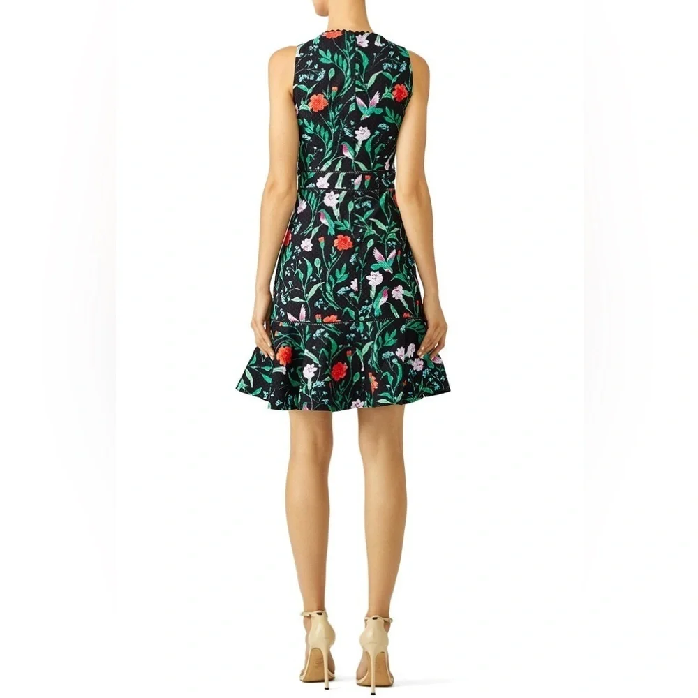 Kate Spade New York Jardin Tile Jacquard Dress - Picture 3 of 12